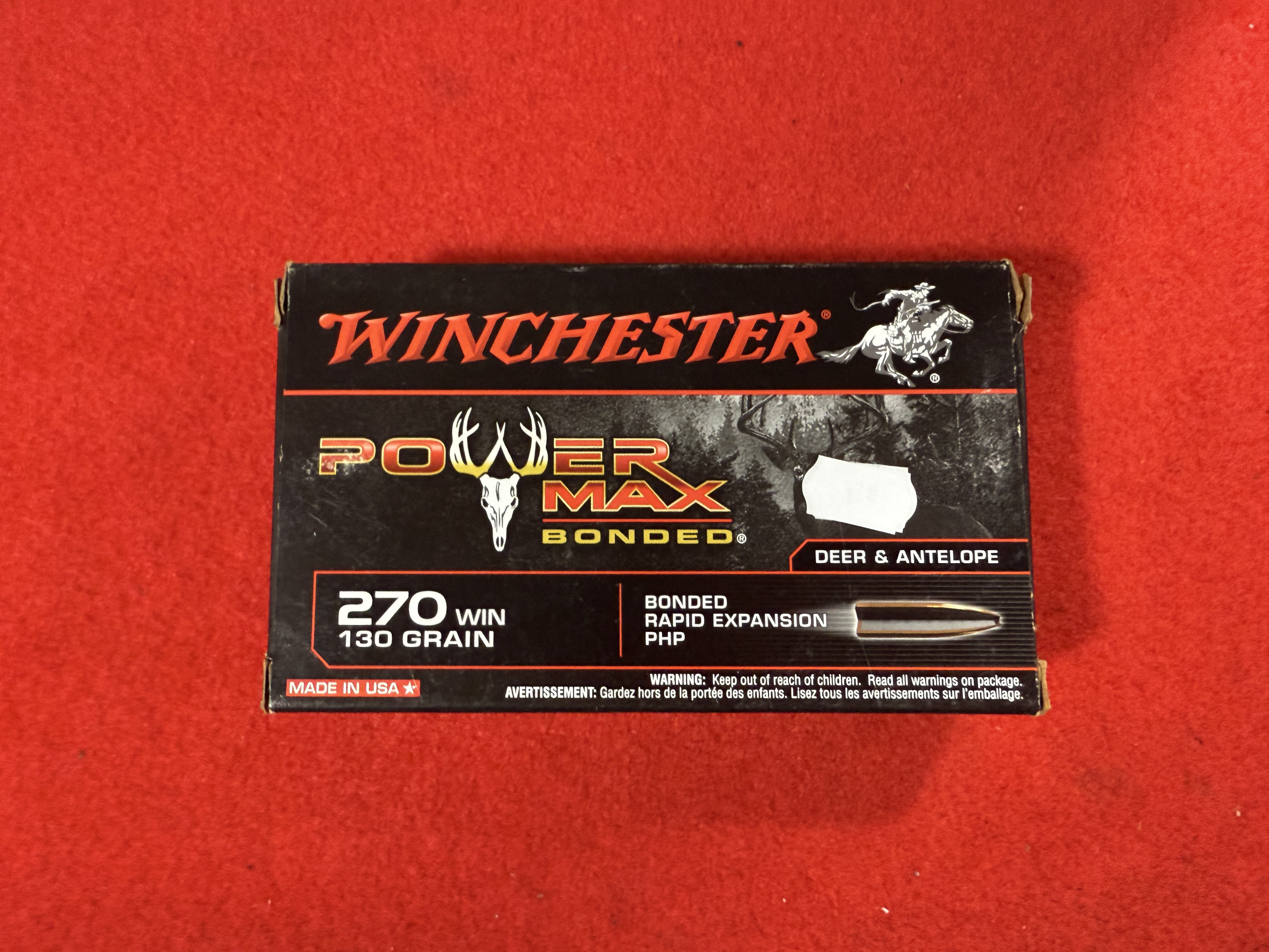 Balles Cal.270 Win WINCHESTER (20)