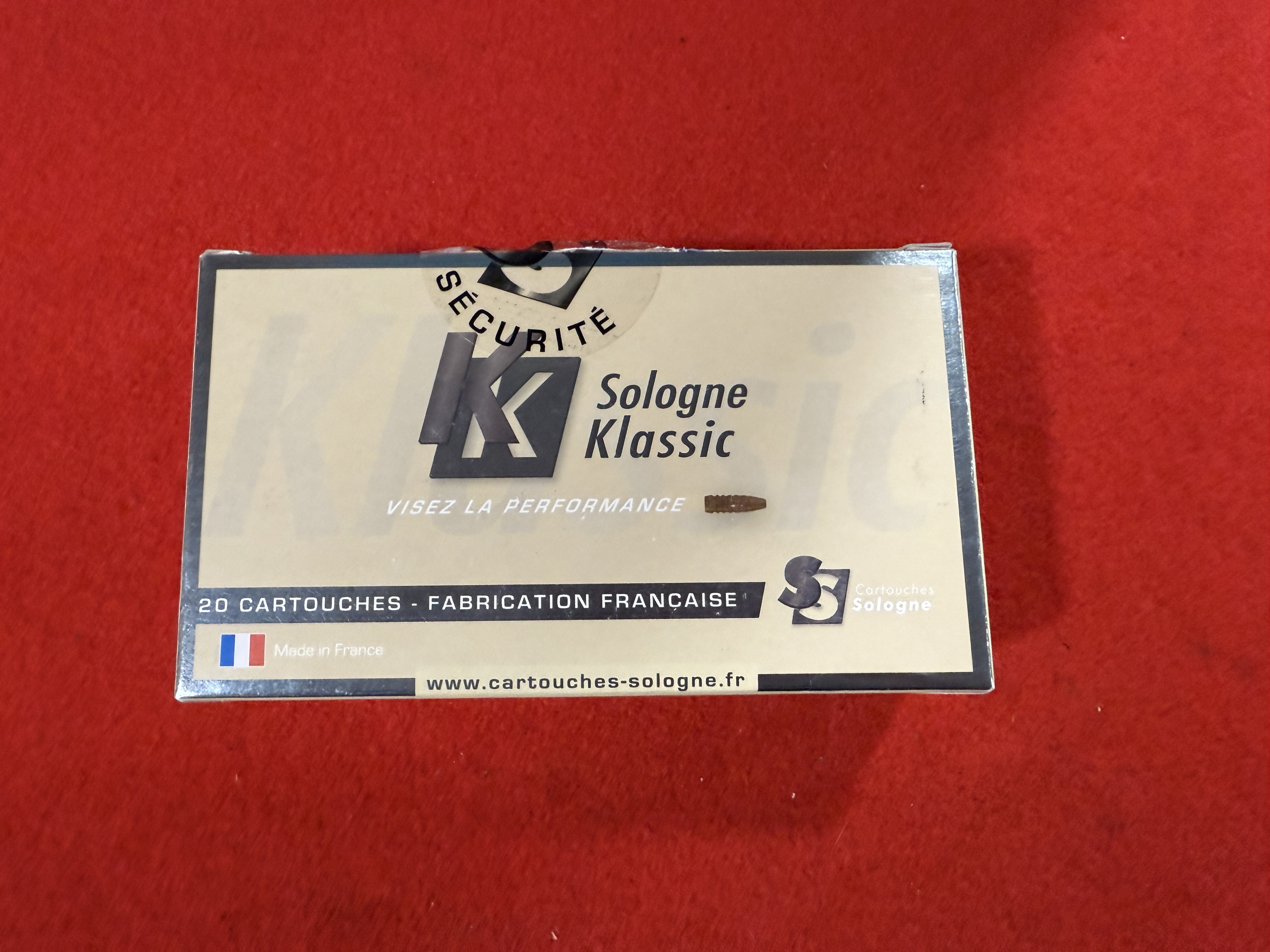 Balles Cal.270 Win Subsonique SOLOGNE KLASSIC (20)