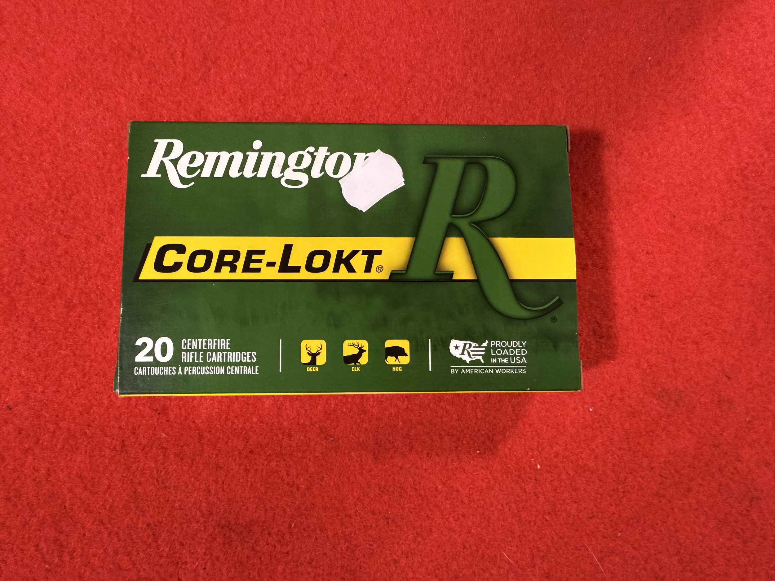 Balles Cal.35 WHELEN REMINGTON Core-Lokt PSP (20)