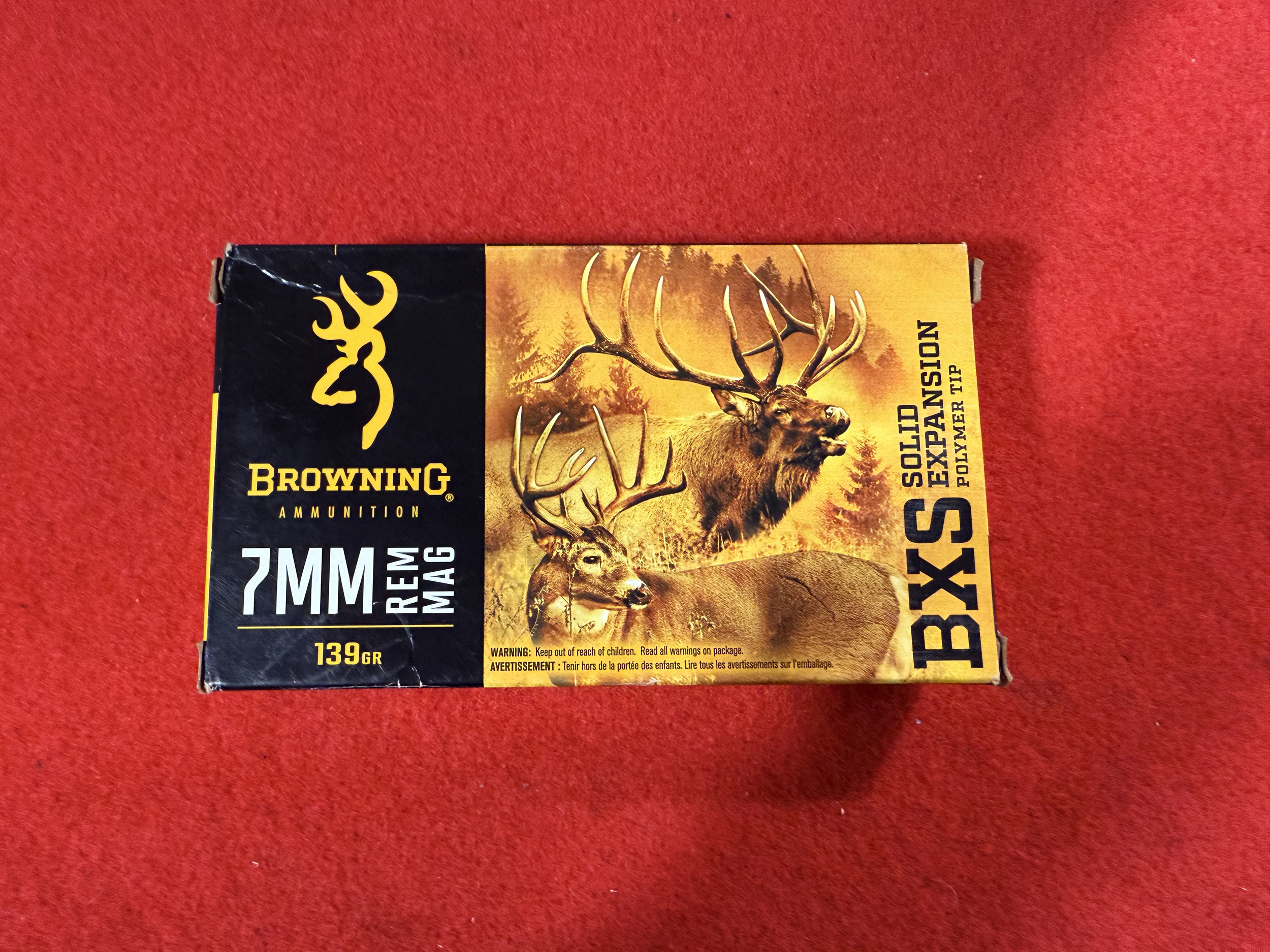 Balles Cal.7mm Rem Mag BROWNING Polymer Tip (20)