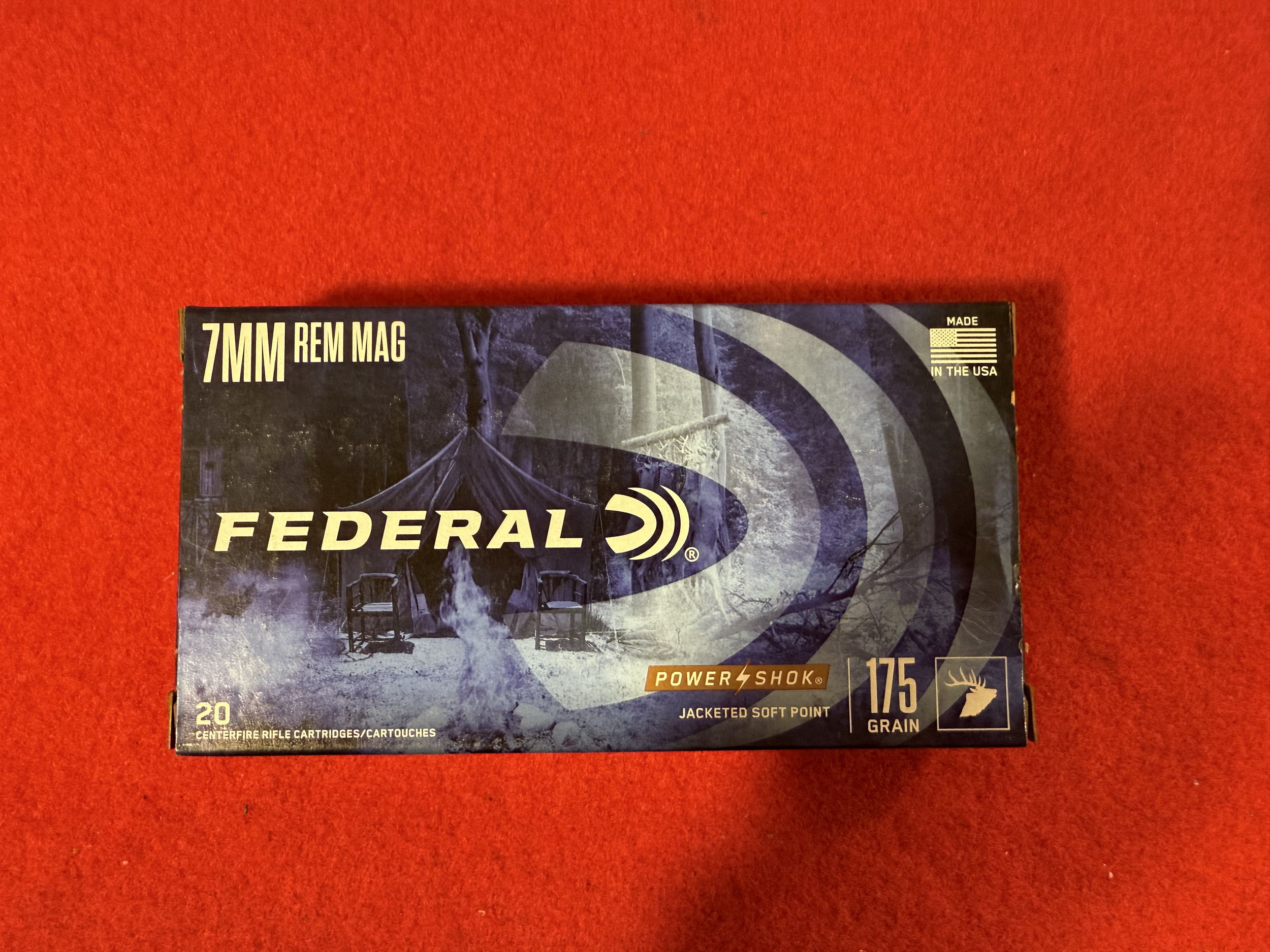 Balles Cal.7mm Rem Mag FEDERAL Soft Point (20)