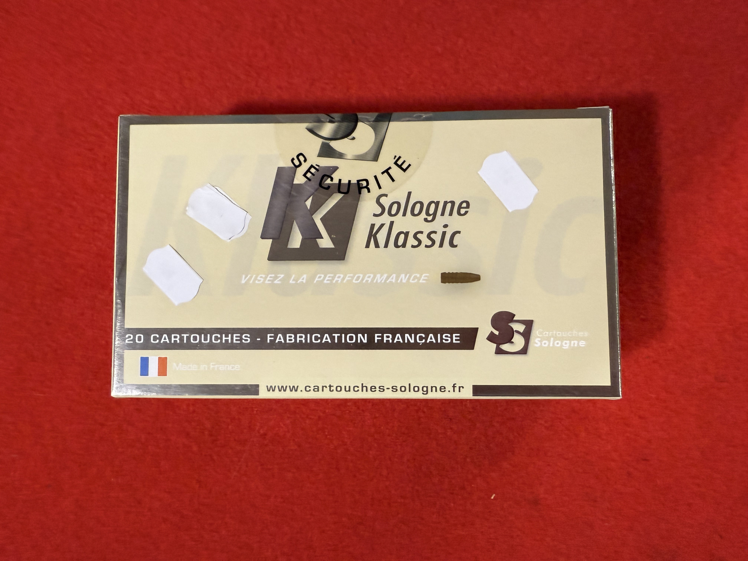 Balles Cal.243 Win Subsonique SOLOGNE KLASSIC (20)