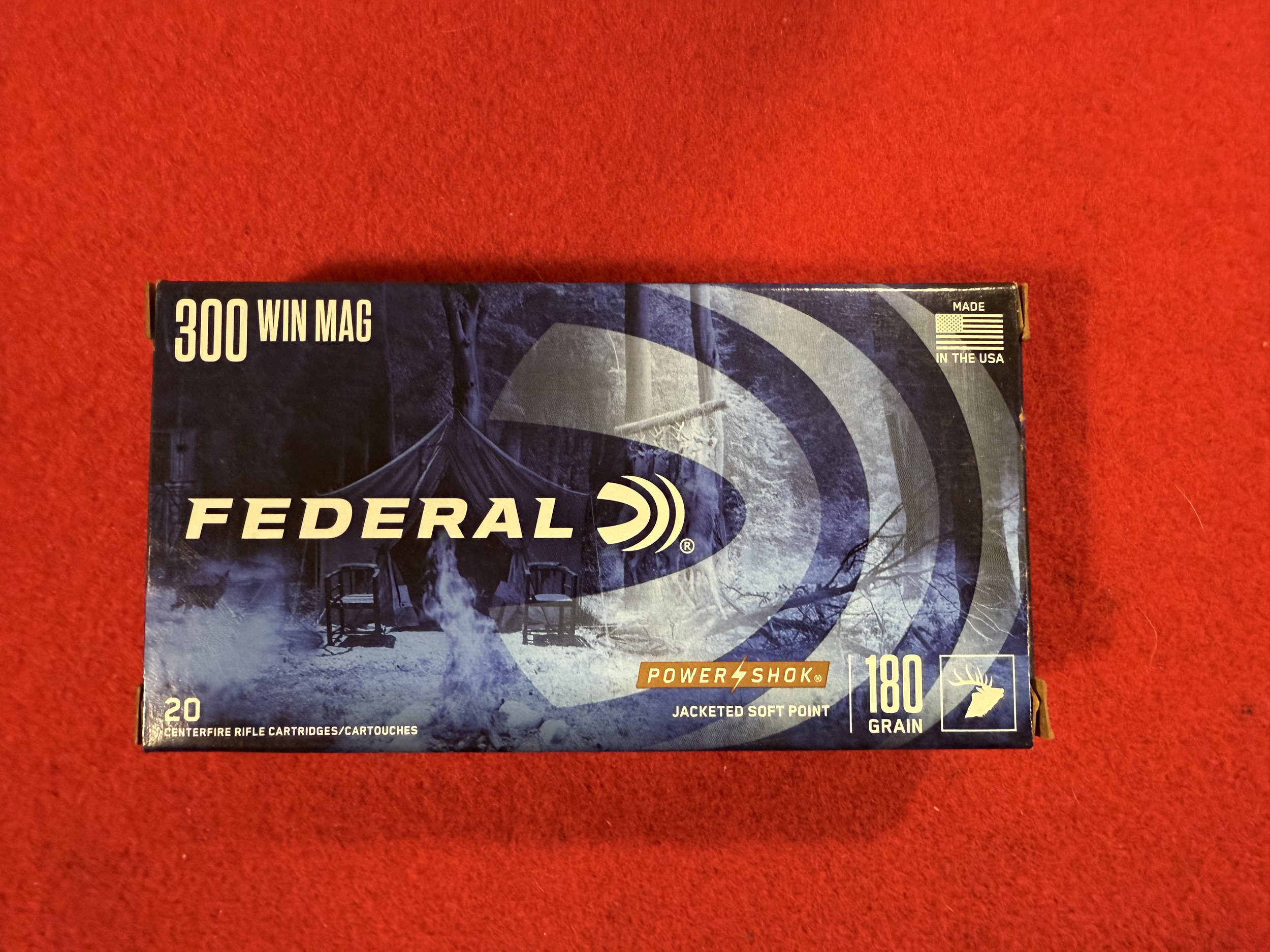 Balles Cal. 300 Win Mag FEDERAL Power Shok (20)