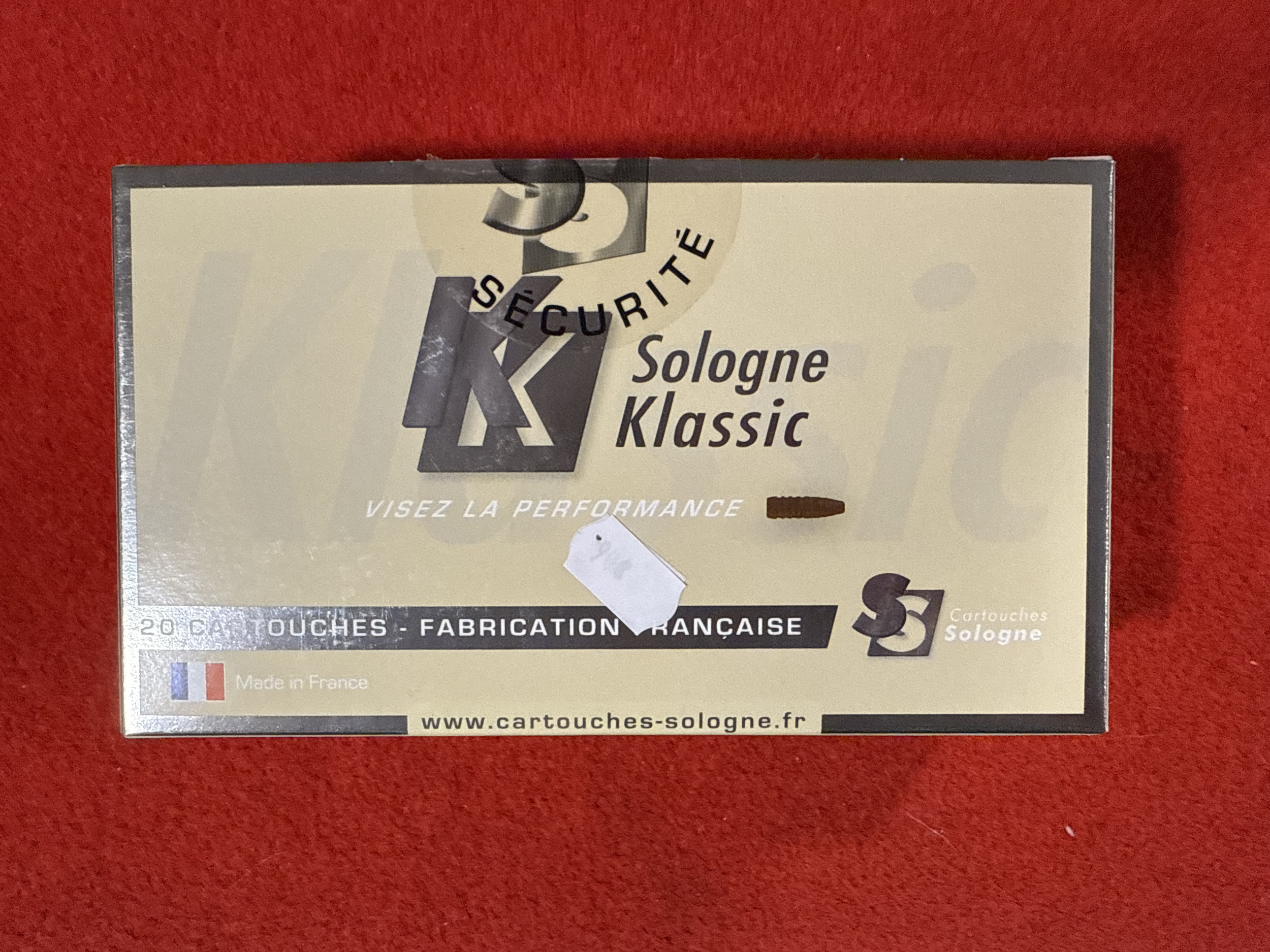 Balles Cal.444 MARLIN SOLOGNE KLASSIC Tête Creuse (20)