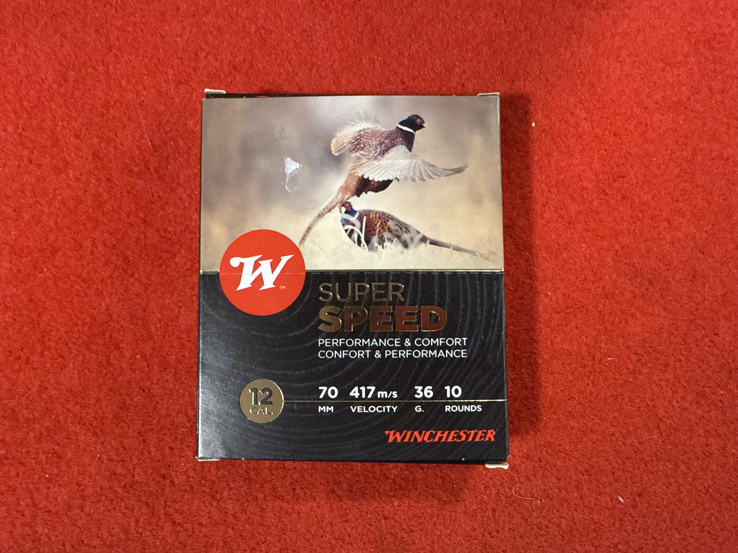 Cartouches Cal.12 WINCHESTER Super Speed Plomb N°1 (10)