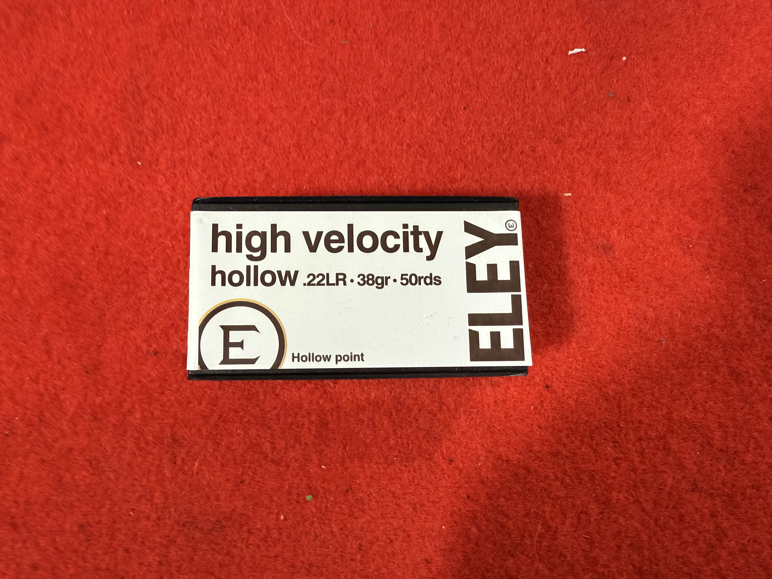 Balles Cal.22lr ELEY High velocity hollow (50)