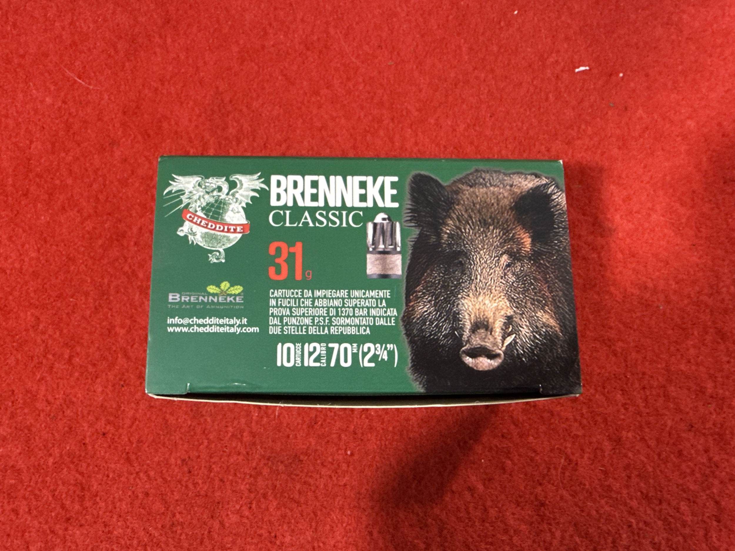 Cal.12 CHEDDITE Brenneke Classic 31g (10)
