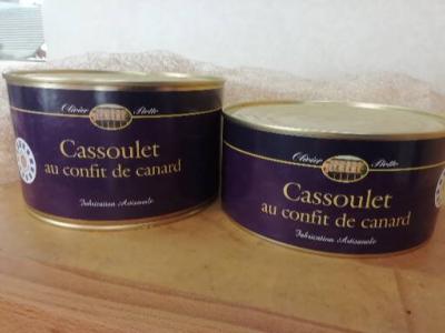 Cassoulet  maison au confit de canard