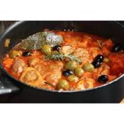 Sauté de veau aux olives