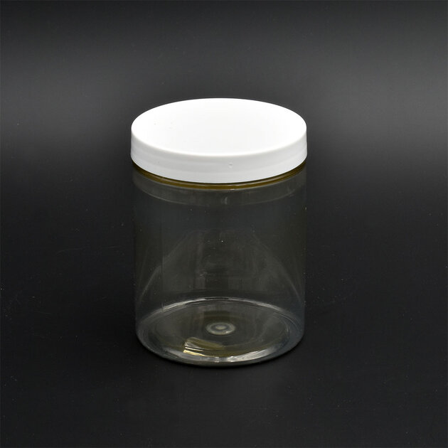 Runde Plastikdose 300ml mit Deckel - Pots