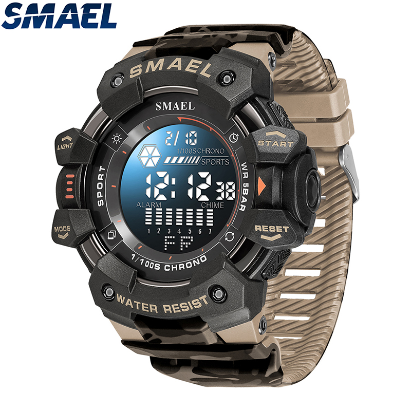 montre SMAEL 8050MC camo kaki