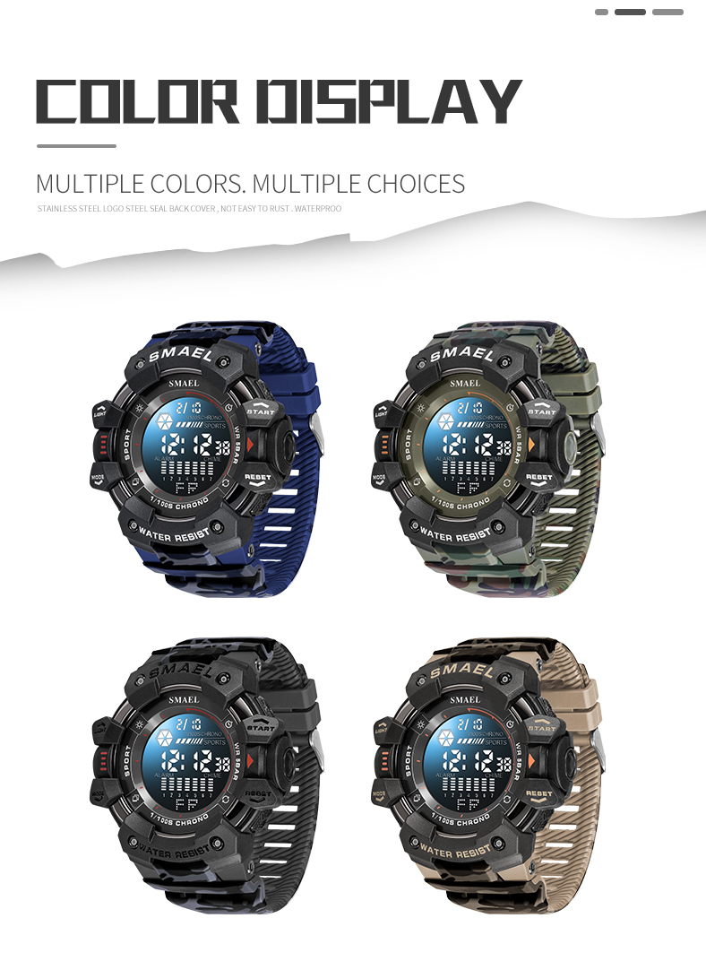 4 modeles ontre SMAEL 8050MC camo anglais