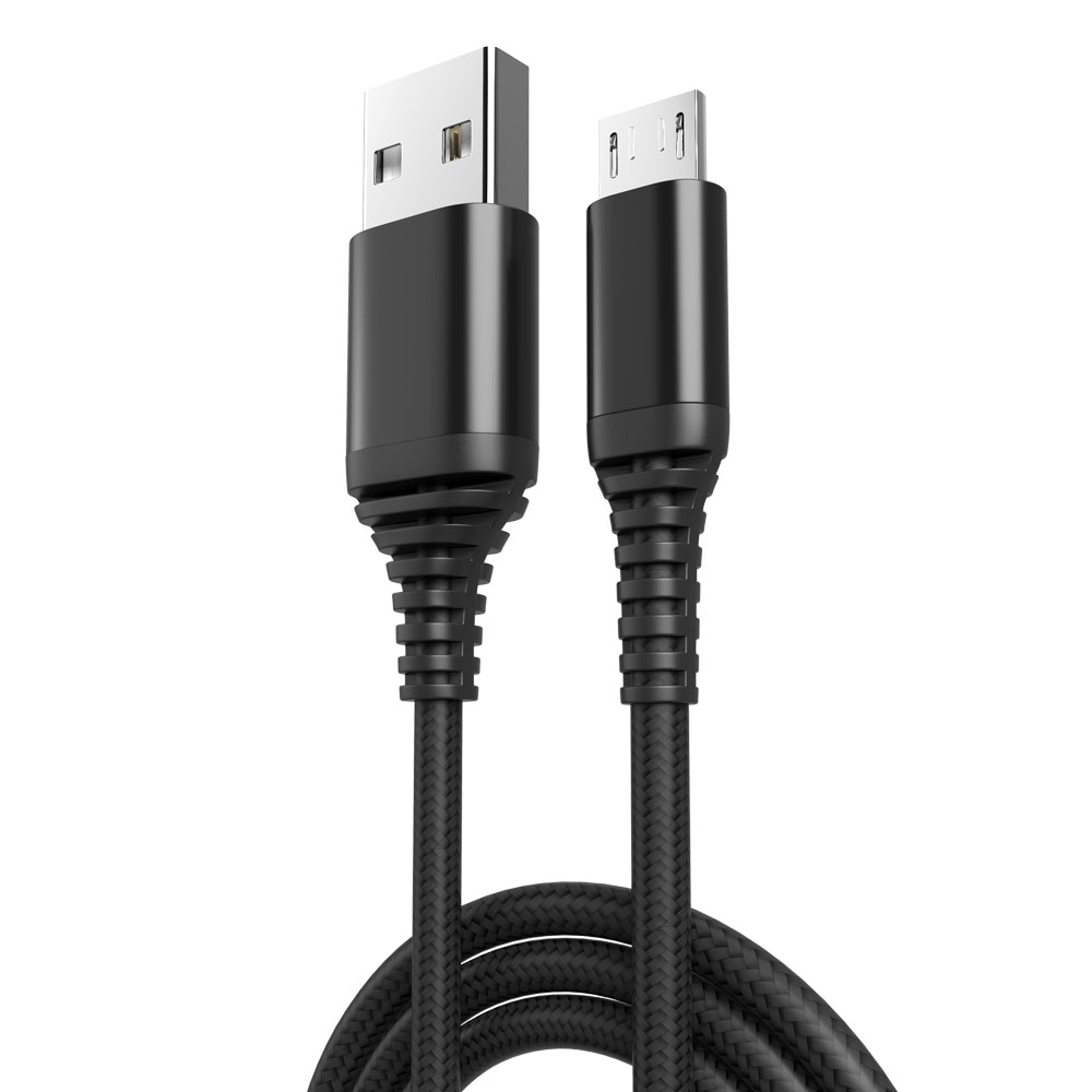 gros plan vertical cable usb micro usb