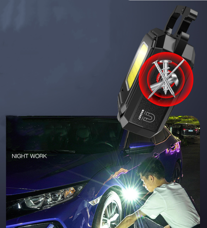 image aimant lampe led triple