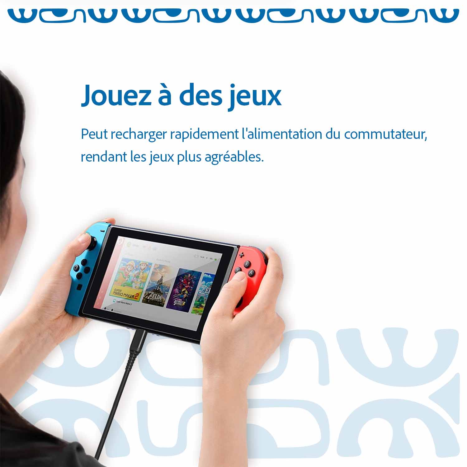 cable c to c avec Switch