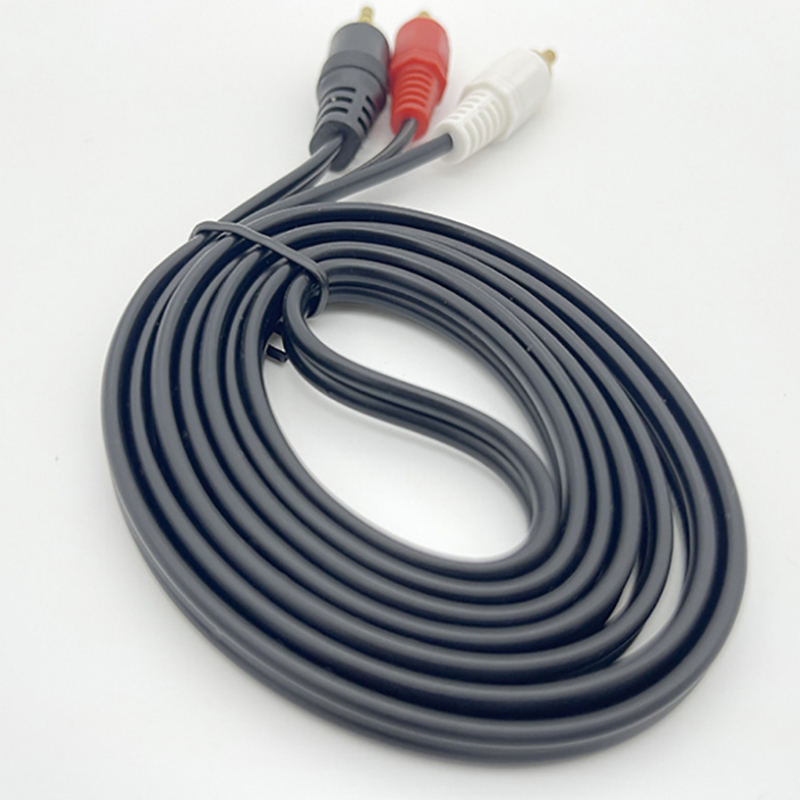 cable audio 2 RCA to jack 3.5mm