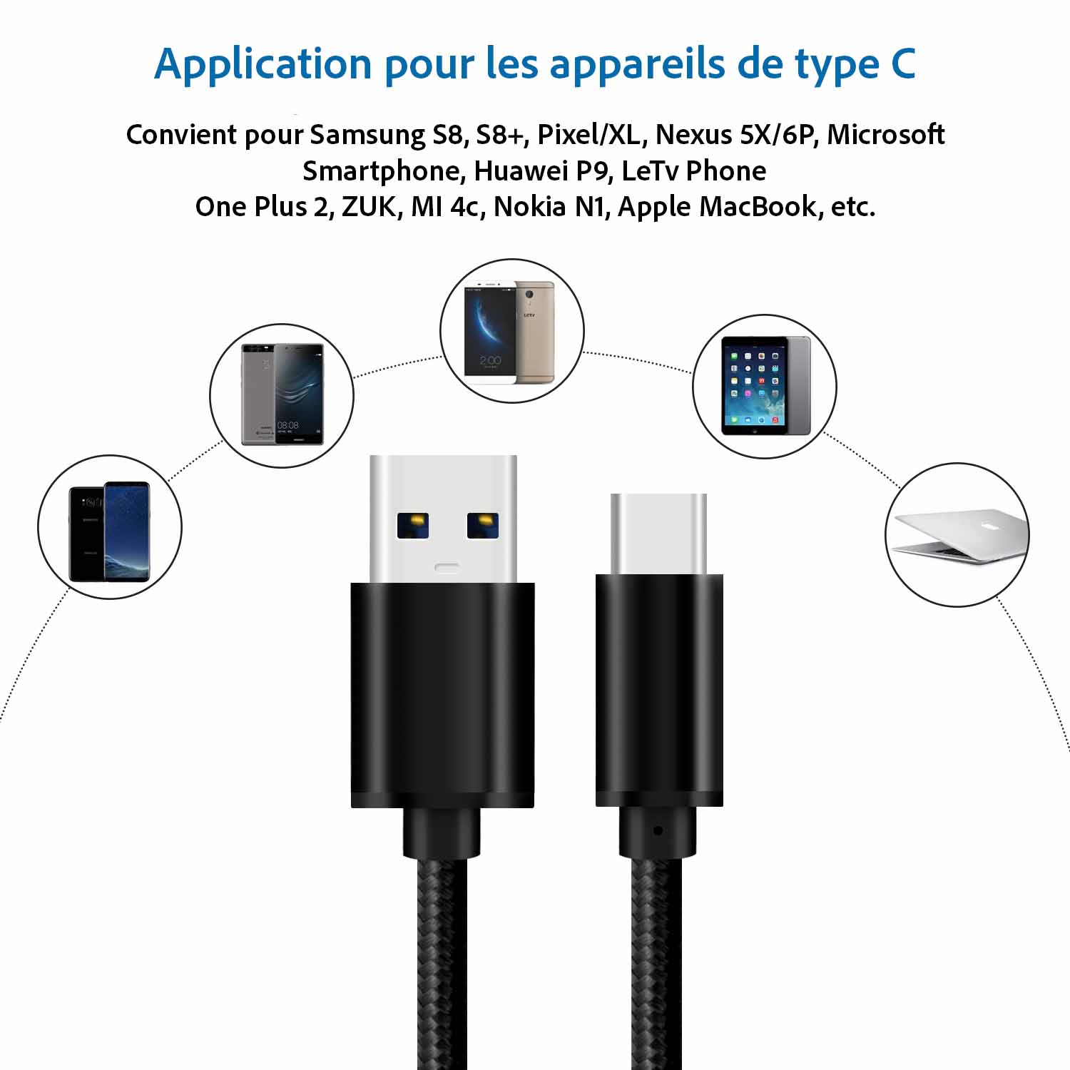cable usb to c applications