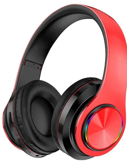 casque B39 finition rouge noir
