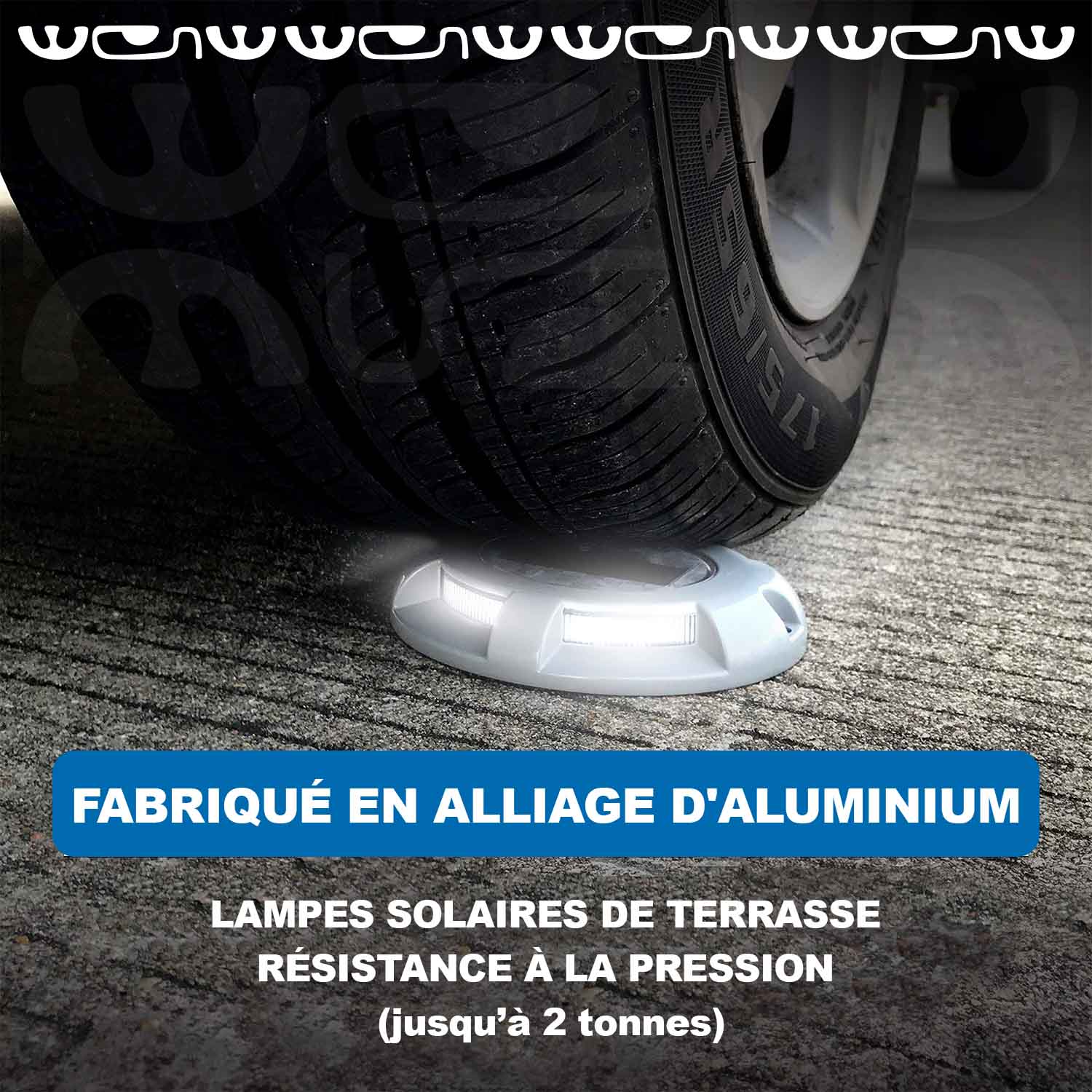 panneau solaire alliage aluminium resiste 2 tonnes