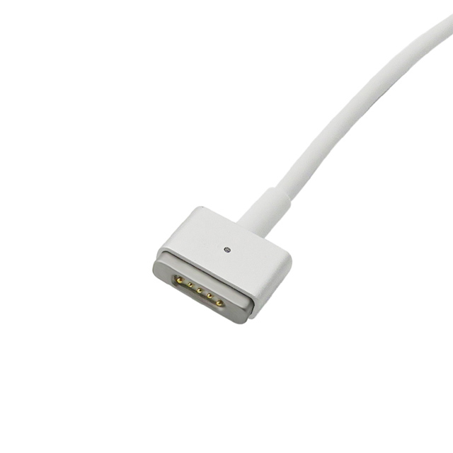 embout magnetique de cable  type T Magsafe male pour Macbook blanc