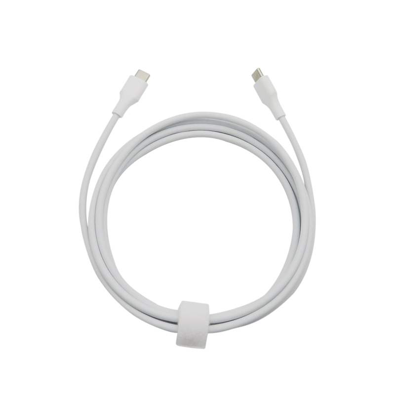 cable universel blanc 1.8m types  C vers C connecteurs males