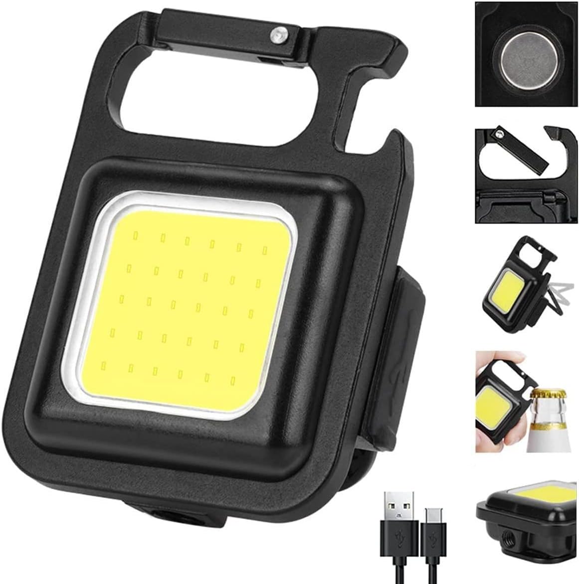 lampe poche led compacte puissante rechargeable polyvalente
