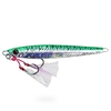 jig leurre poisson métal vert fluo 100g ou 200g