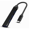 hub C to 4 usbA noir