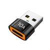 convertisseur USB vers C noir