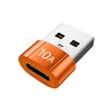 convertisseur USB vers C orange