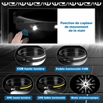 sensor lampe frontale capteur mouvement de la main