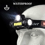 lampe frontale étanche à la pluie en anglais