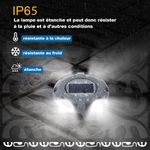 étancheité lampe led solaire balisage deck ponton