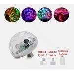 magic ball avec 3 adaptateurs usb differents