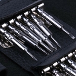 detail embouts acier du tournevis cruciforme