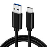 gros plan cable usbA vers usbC 1m
