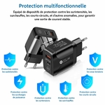 protections sur chargeur mural