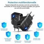 protection multiple chargeur 2usb 28W
