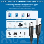 compatibilité cable micro usb 1m en anglais