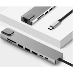 photo hub c  8 in 1 côté et avant sans marque