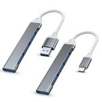 comparaison 2 hubs usb A et C