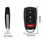 dimensions télécommande 433MHz