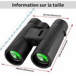 dimensions des jumelles