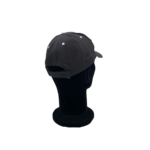 Casquette noir trait blanc