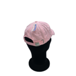 Casquette rose style déchirée