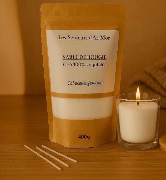 Sable de cire Blanc