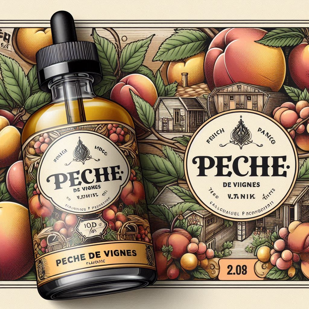 E-liquide PECHE DE VIGNES - E-liquides/E-liquides fruits - KERVAPOR