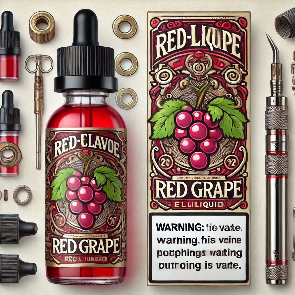 e-liquide raisin rouge