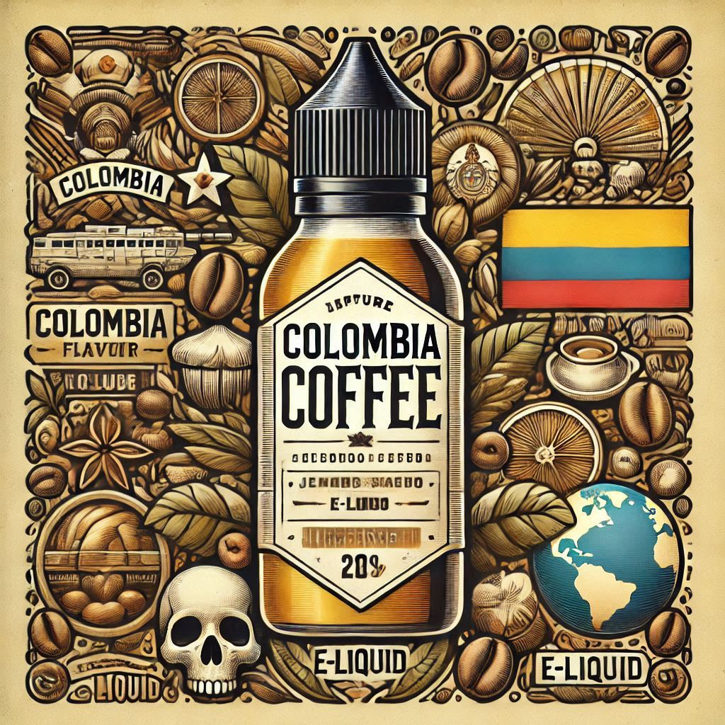 e-liquide café colombie