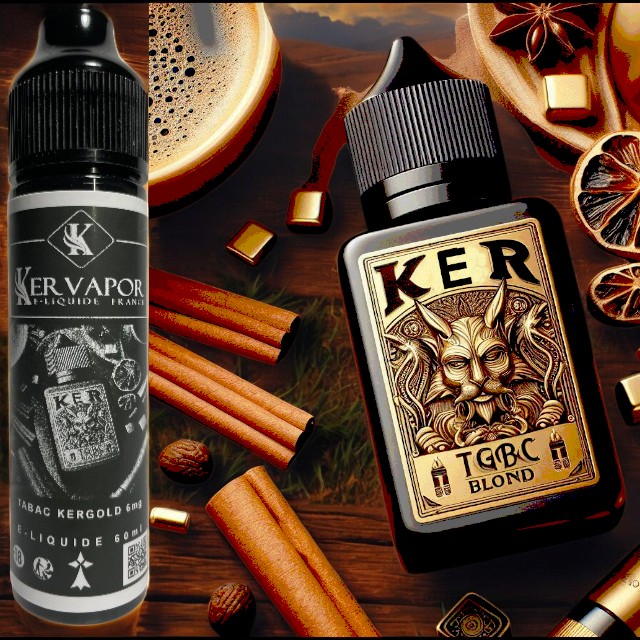 e-liquide tabac kergold 6mg